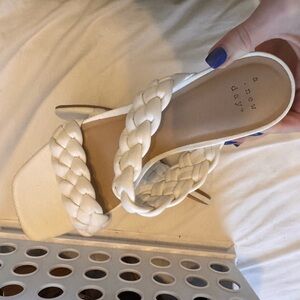 A New Day Cream Braided Sandals